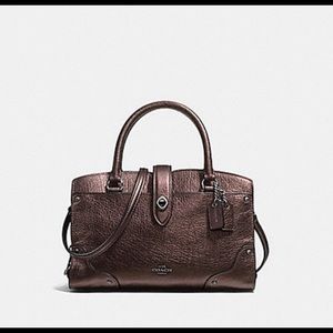 Coach MERCER SATCHEL 24 IN GRAIN LEATHER